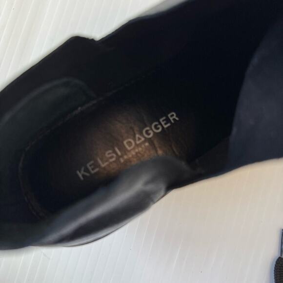 Kelsi Dagger Brooklyn Kenmare Ankle Boots black size 6 Anthropologie Anthro - Picture 11 of 12